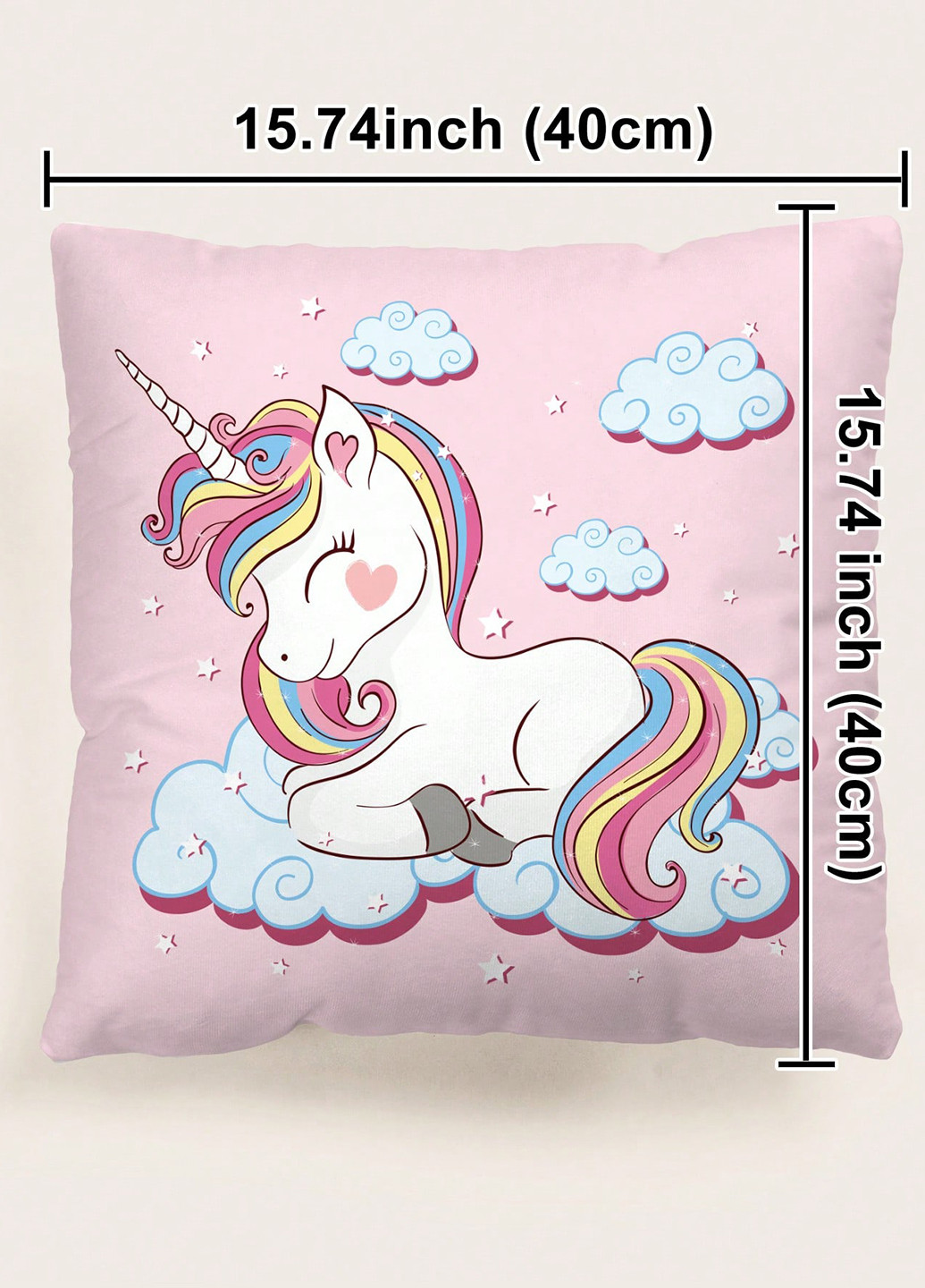 Наволочка, 45х45 см SHEIN (331623744)