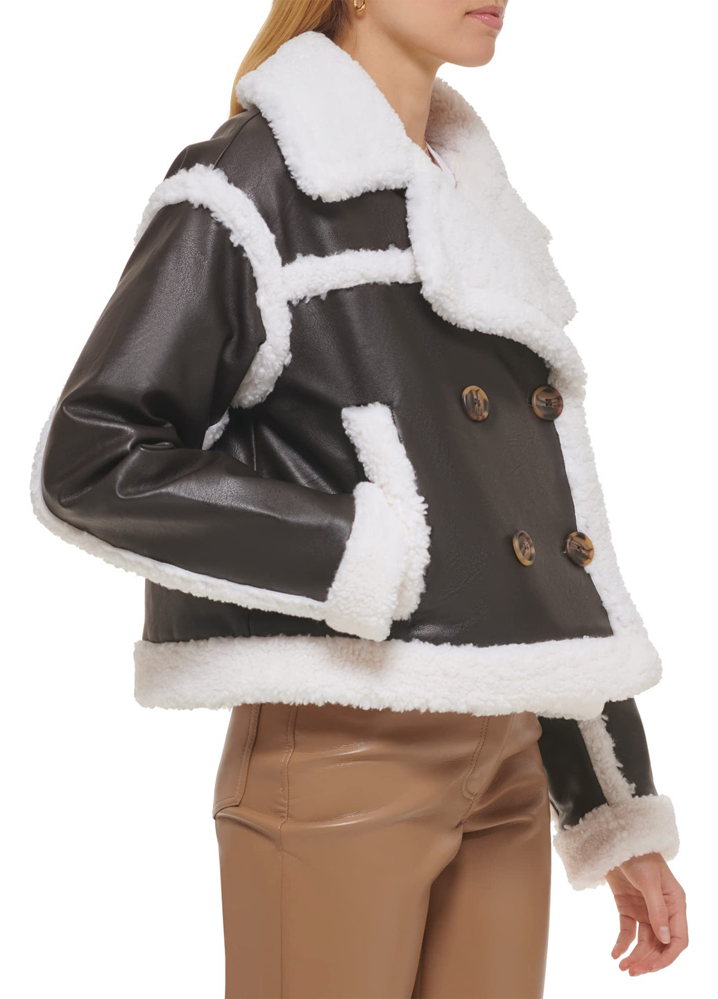 Коричневая зимняя куртка Levi's