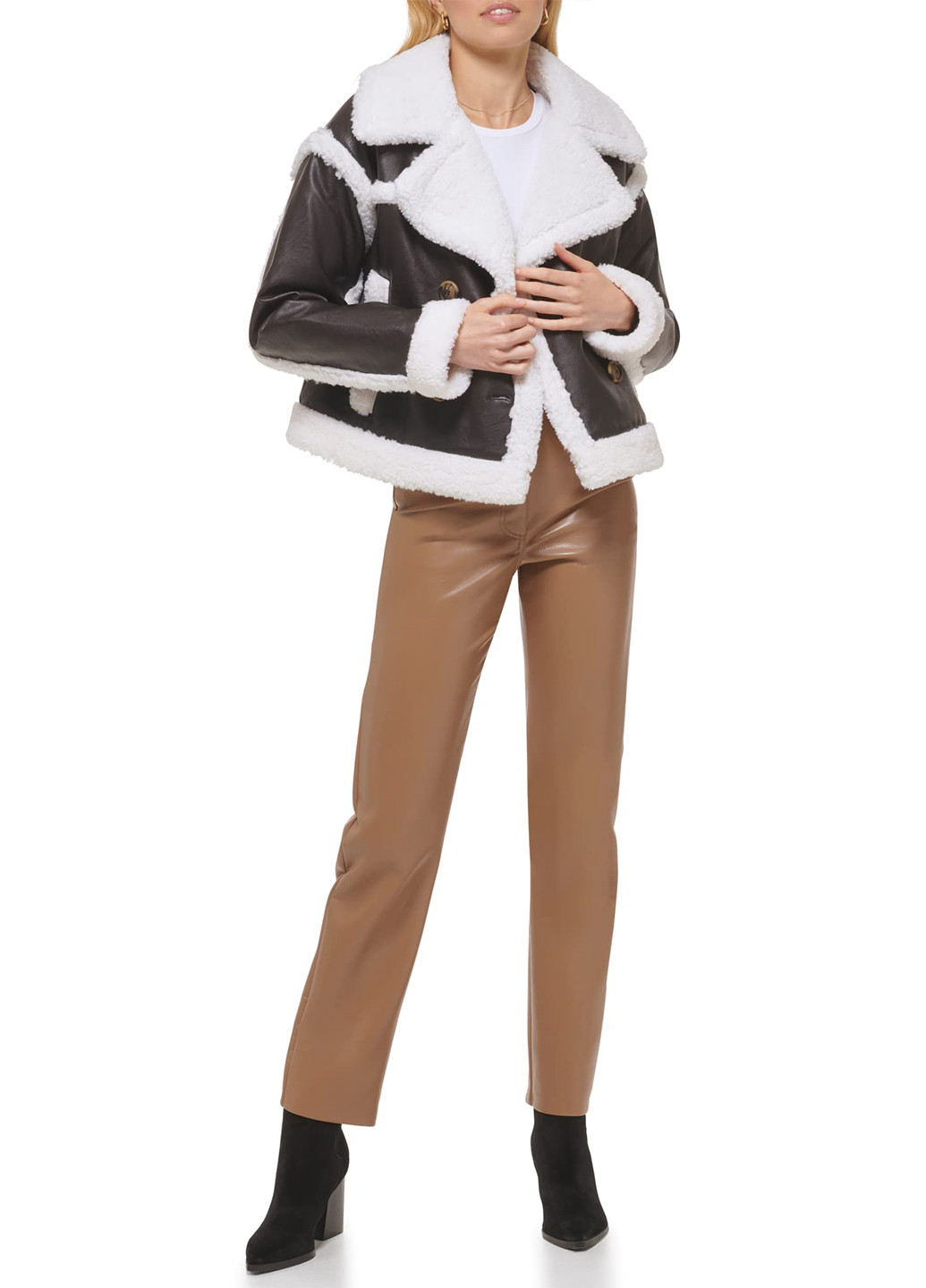 Коричневая зимняя куртка Levi's