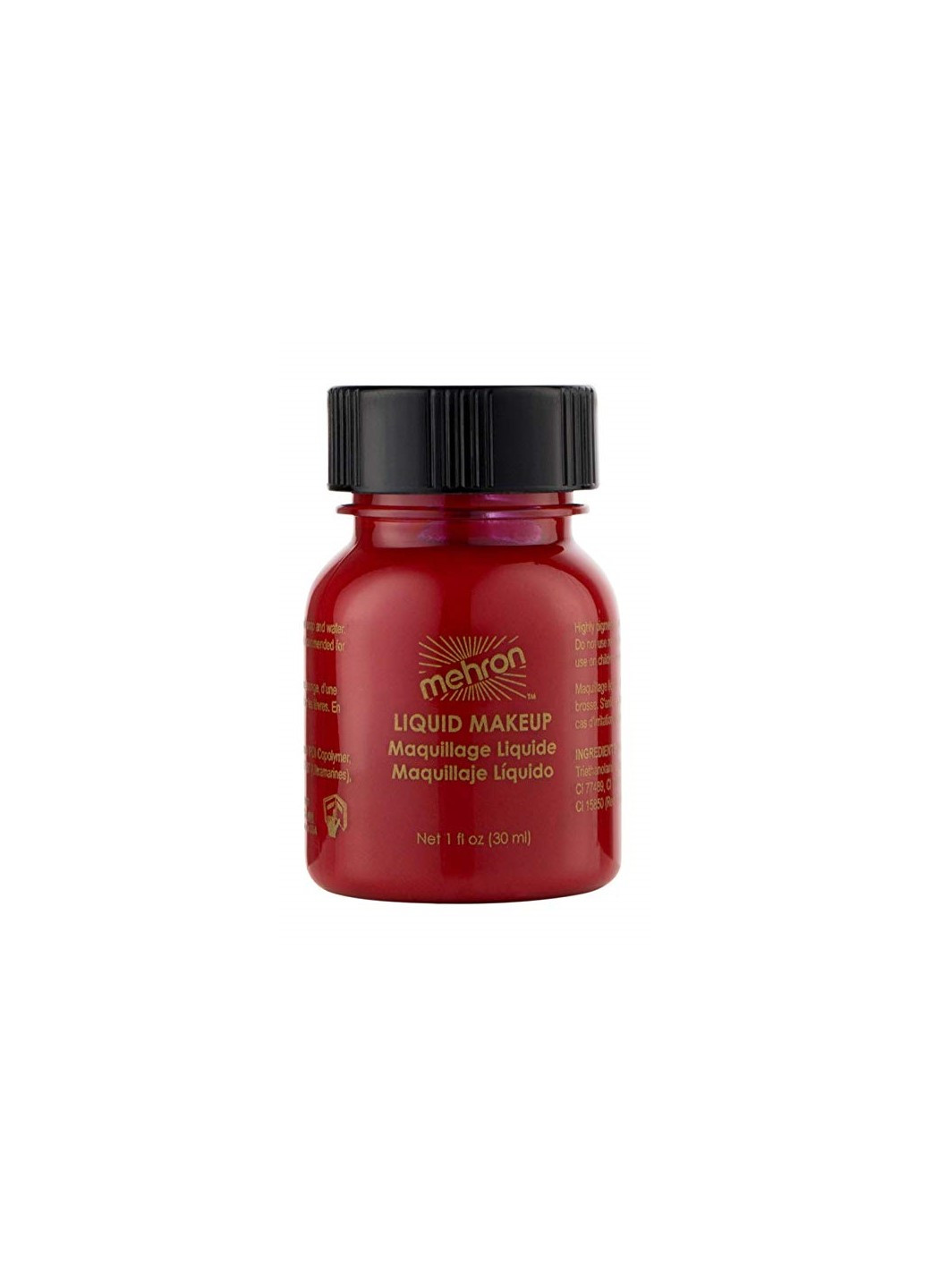 Рідкий грим Liquid Makeup, Red (Червоний), 30 мл Mehron (205593296)