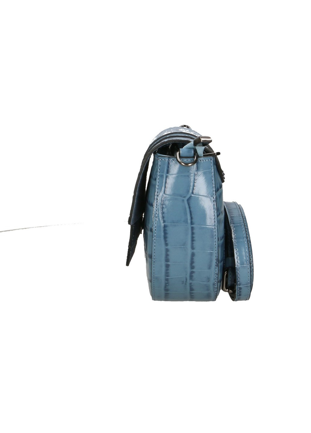 Сумка Italian Bags однотонна синя кежуал