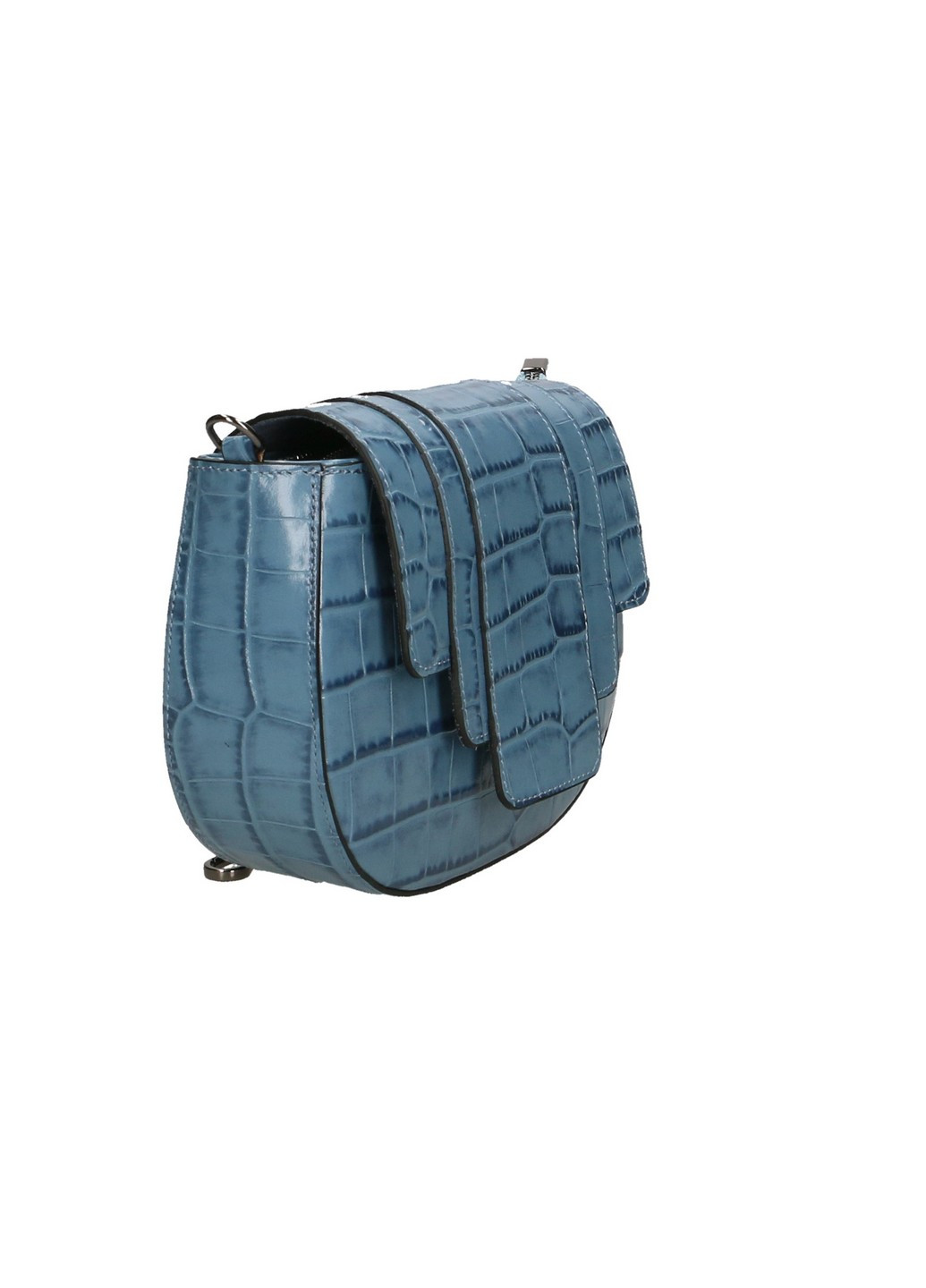 Сумка Italian Bags однотонна синя кежуал