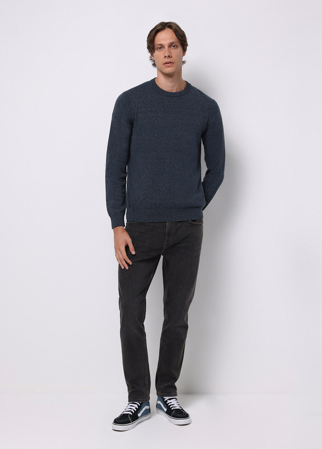 Темно-синий демисезонный джемпер джемпер Colin's