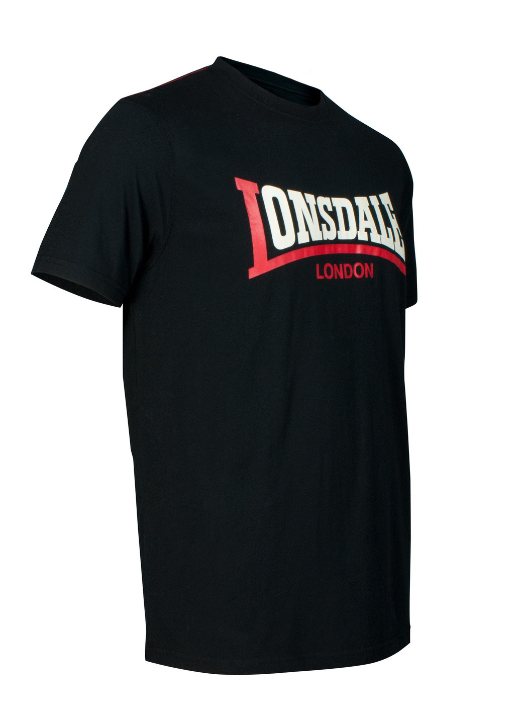 Чорна футболка чоловіча Lonsdale