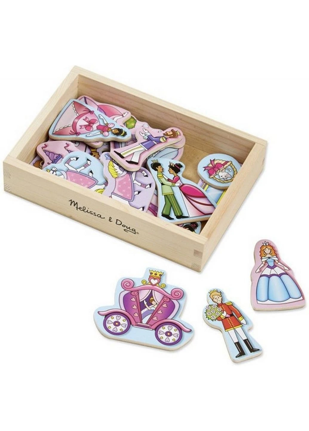 Развивающая игрушка Фигурки на магнитах - Принцессы (MD19278) Melissa&Doug (254069963)
