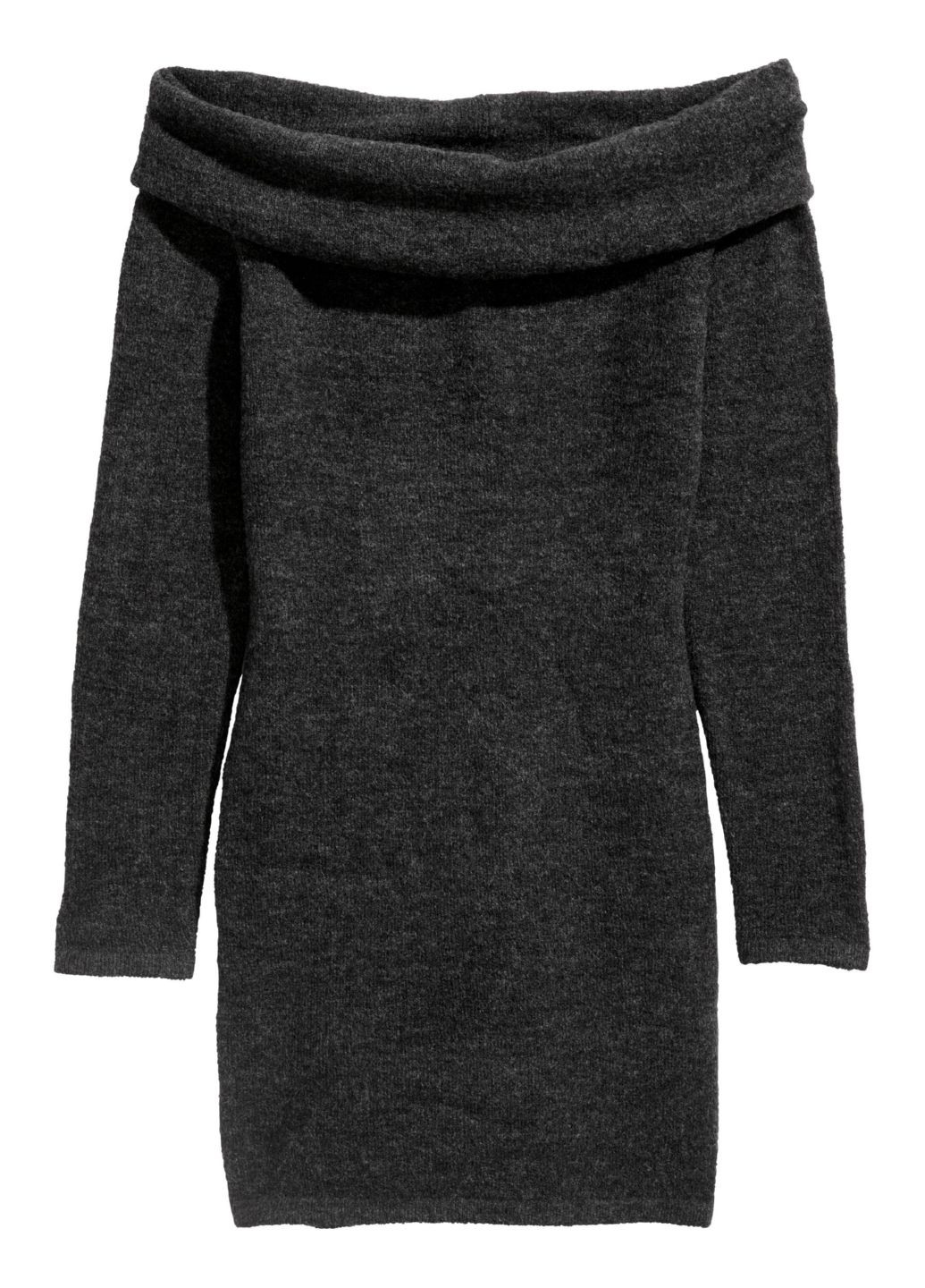 Темно-сіра кежуал сукня H&M