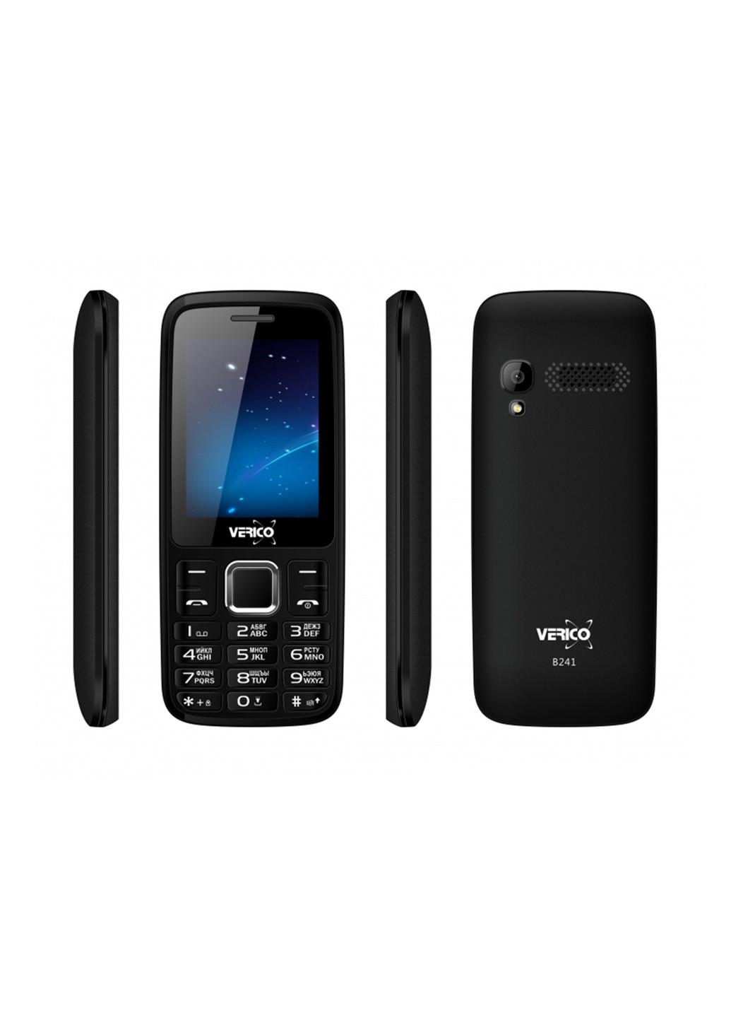 Мобильный телефон B241 Black Verico verico b241 black (132824479)
