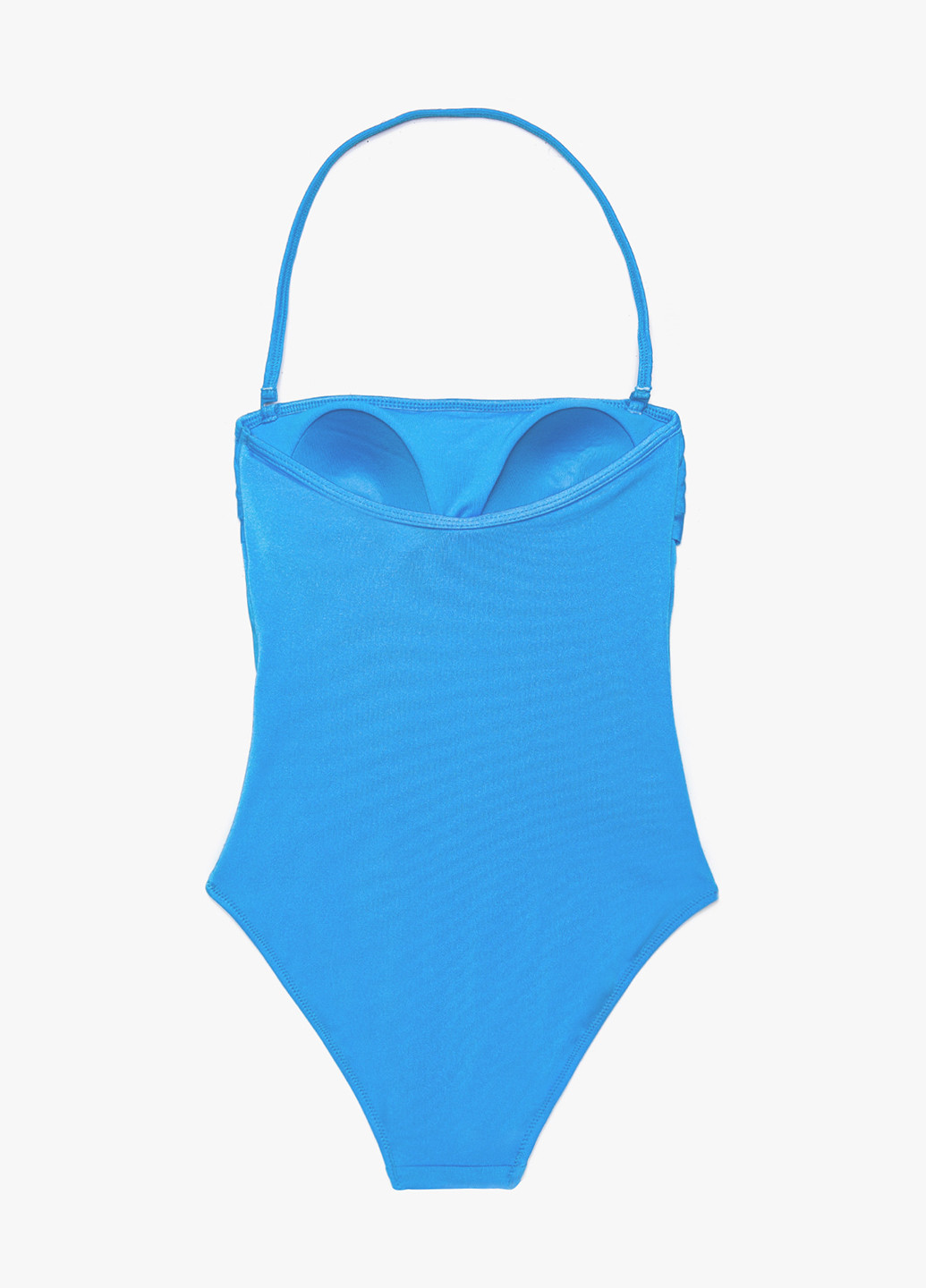 Блакитний літній купальник суцільний KOTON