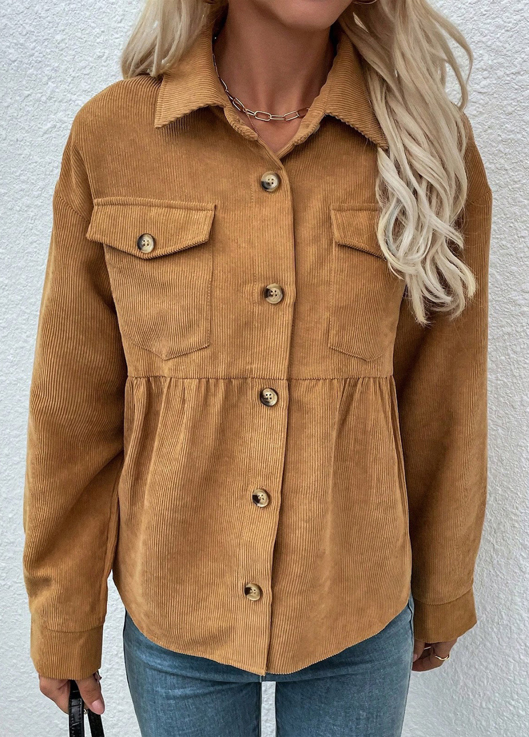 Куртка-сорочка SHEIN (329532652)
