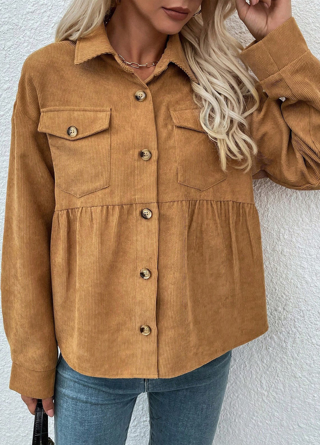 Куртка-сорочка SHEIN (329532652)