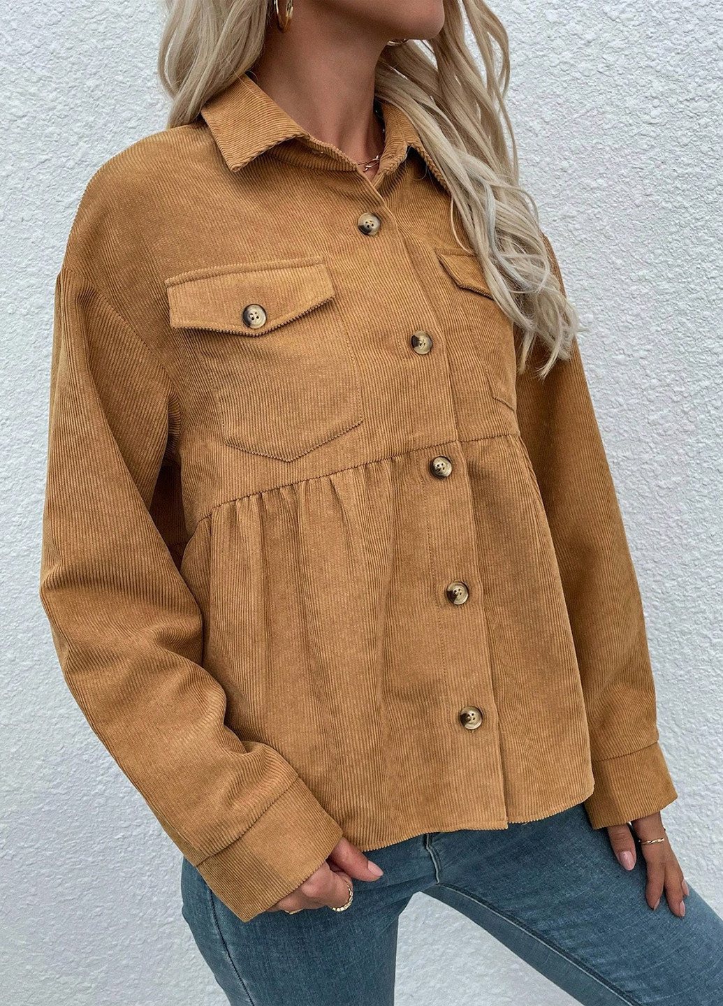 Куртка-сорочка SHEIN (329532652)