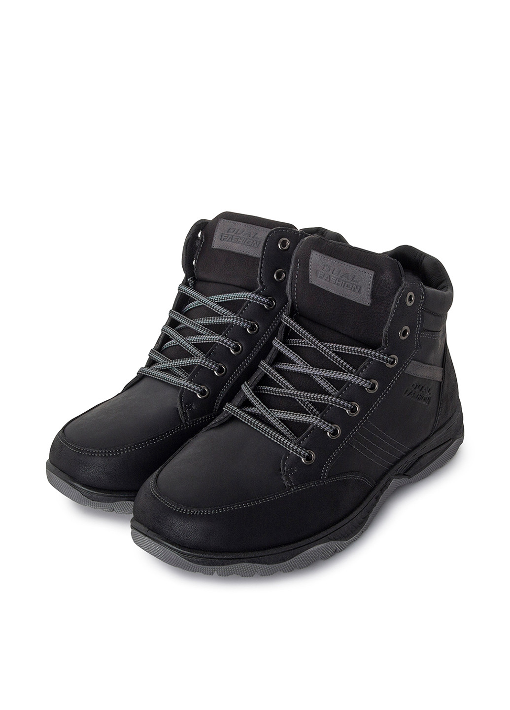 Черные зимние ботинки Optima
