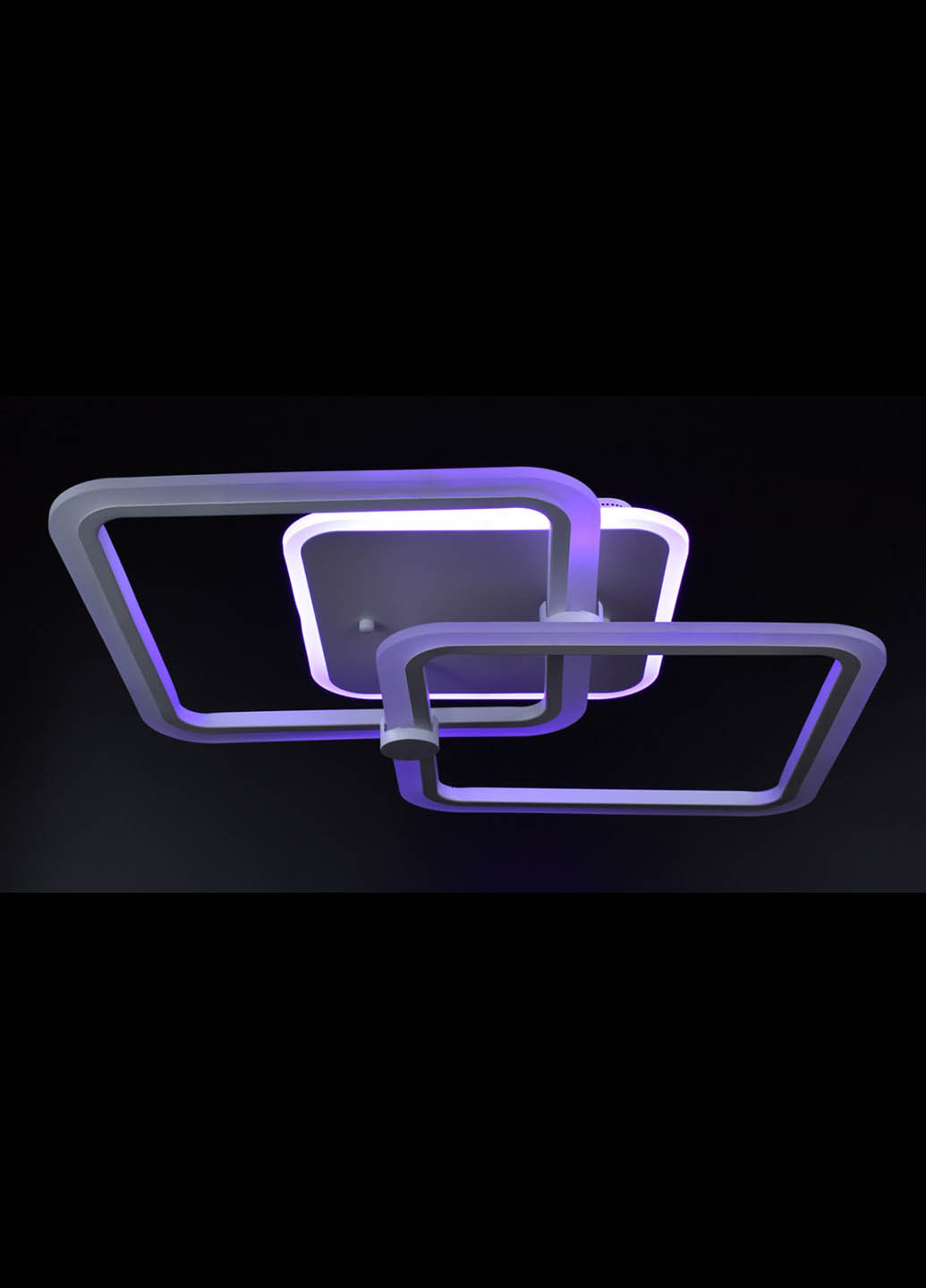 Люстра стельова LED з пультом A2503 / 2-RGB-wh Білий 10х41х63 см. Handmade (234538131)