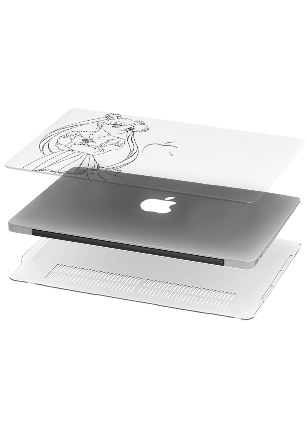 Чохол пластиковий для Apple MacBook 12 A1534 / A1931 Аніме (Anime) (3365-1768) MobiPrint (218525082)
