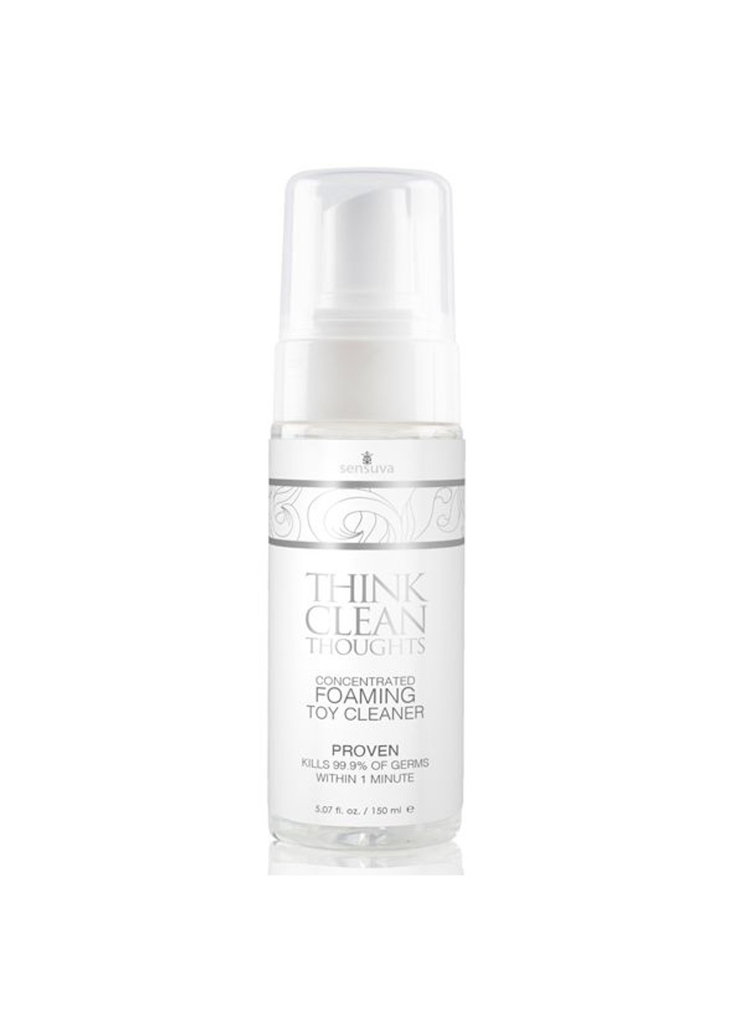 Концентрированная чистящая пенка для для игрушек Think Clean Thoughts Foaming 150 мл Sensuva (256537708)