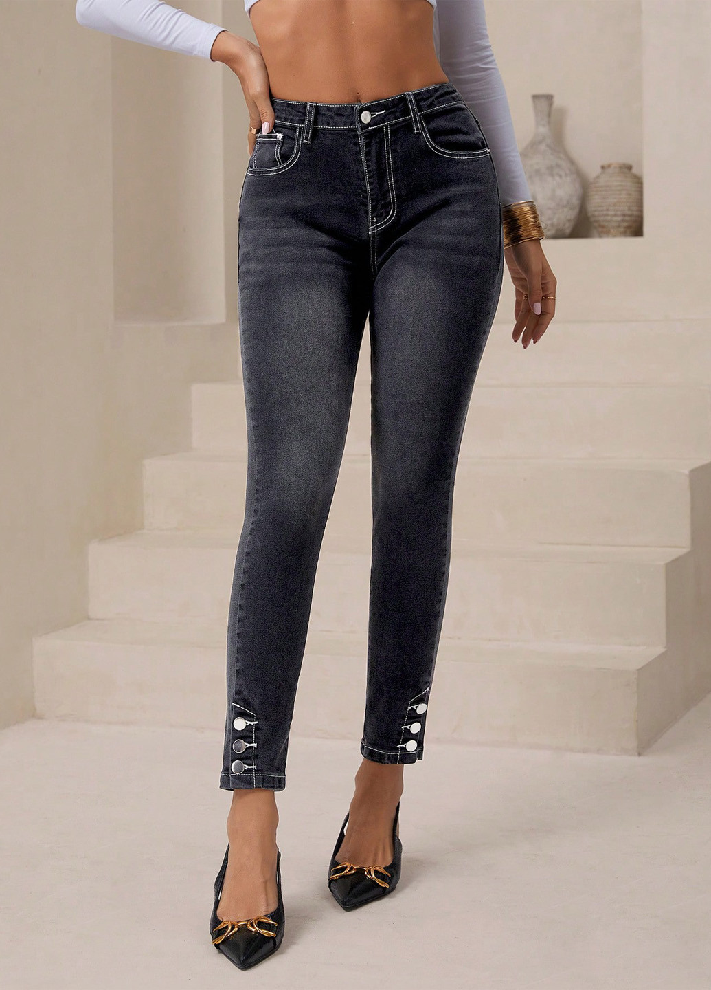 Джинси SHEIN - (333529842)