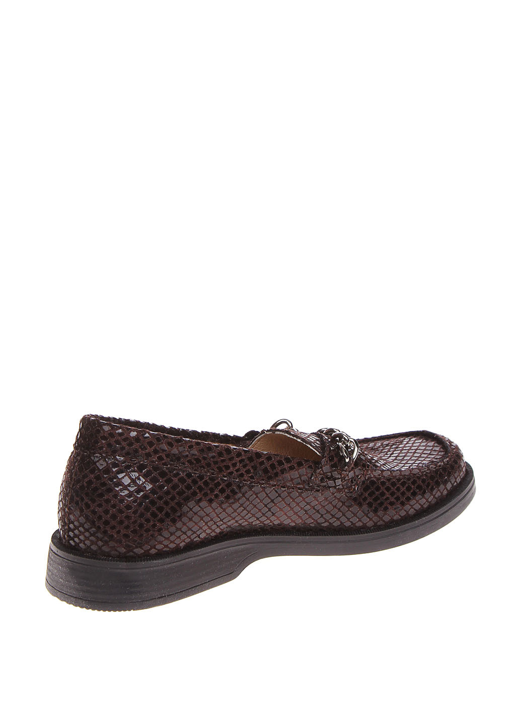 Темно-коричневые туфли на низком каблуке Naturino