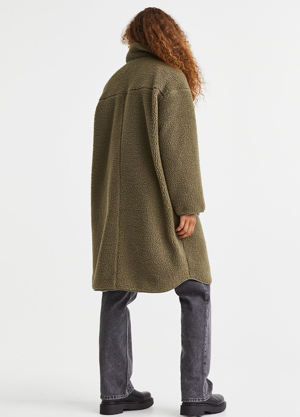 Оливковая (хаки) демисезонная куртка H&M