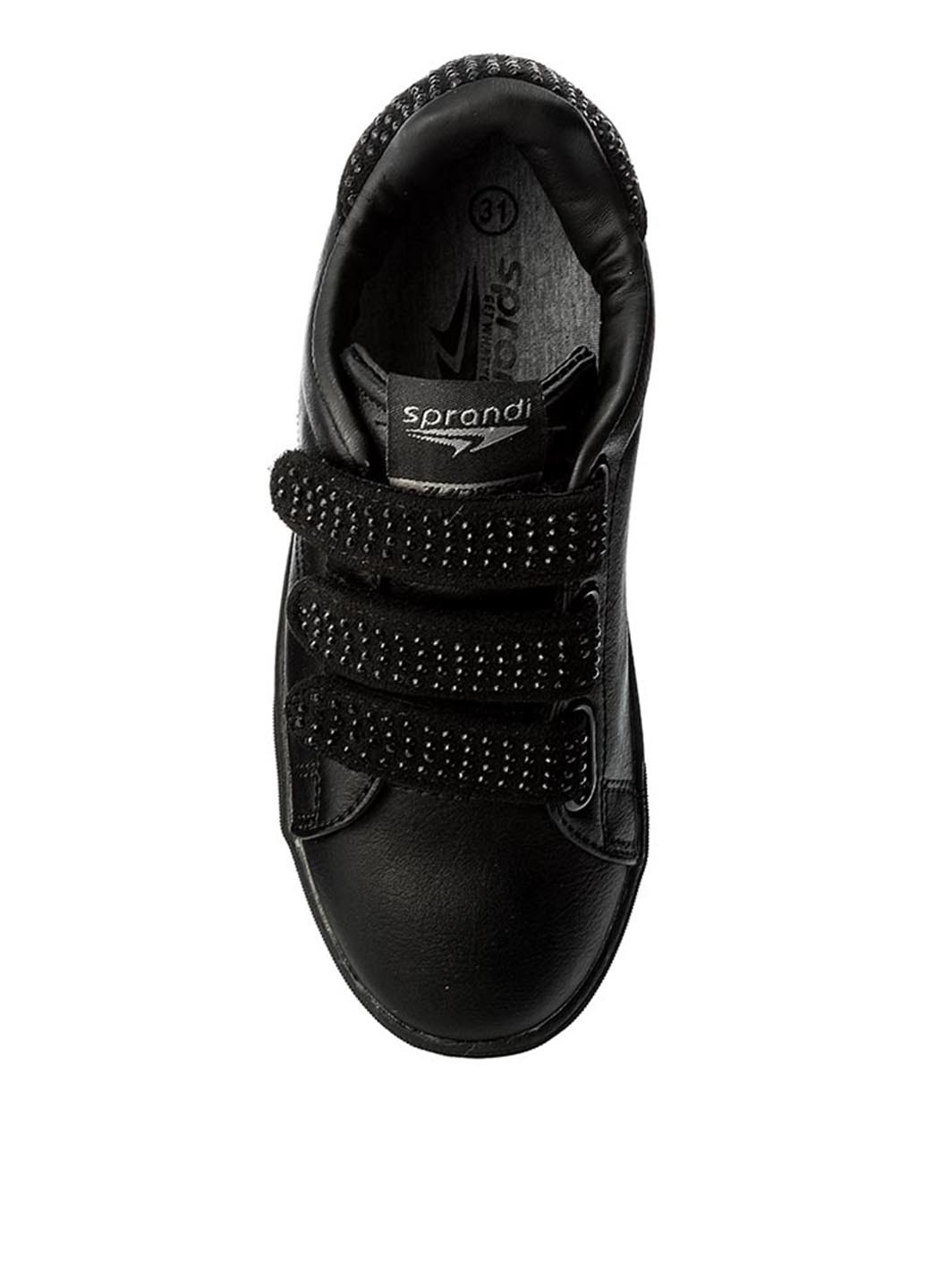 Черные демисезонные кросівки Sprandi CP40-2810-1
