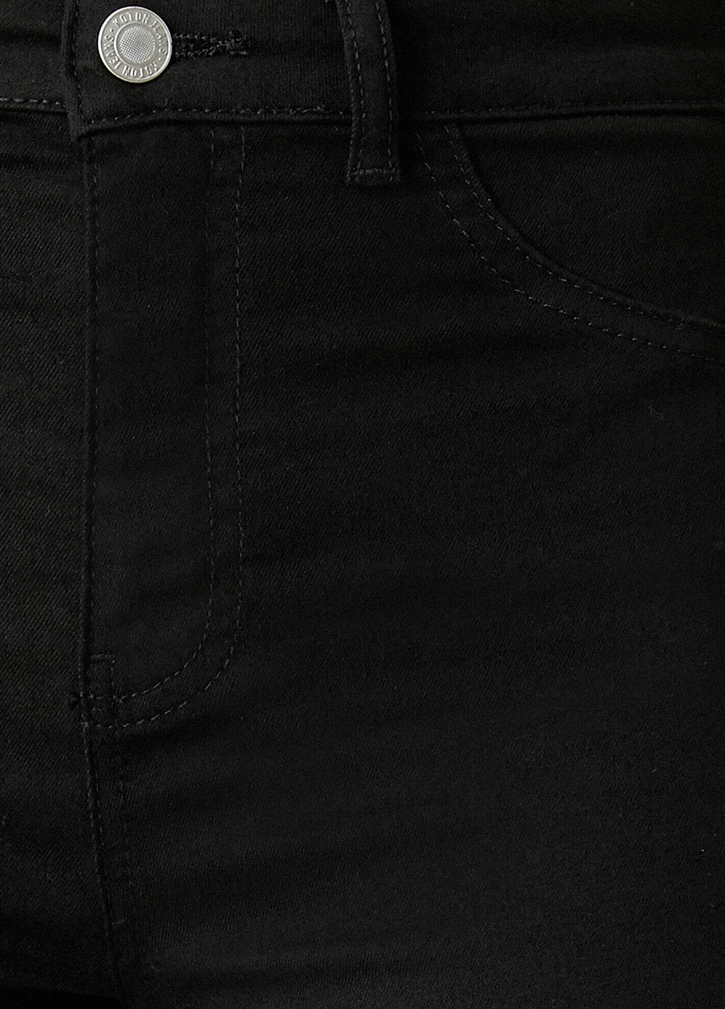 Черные кэжуал демисезонные зауженные, укороченные брюки KOTON