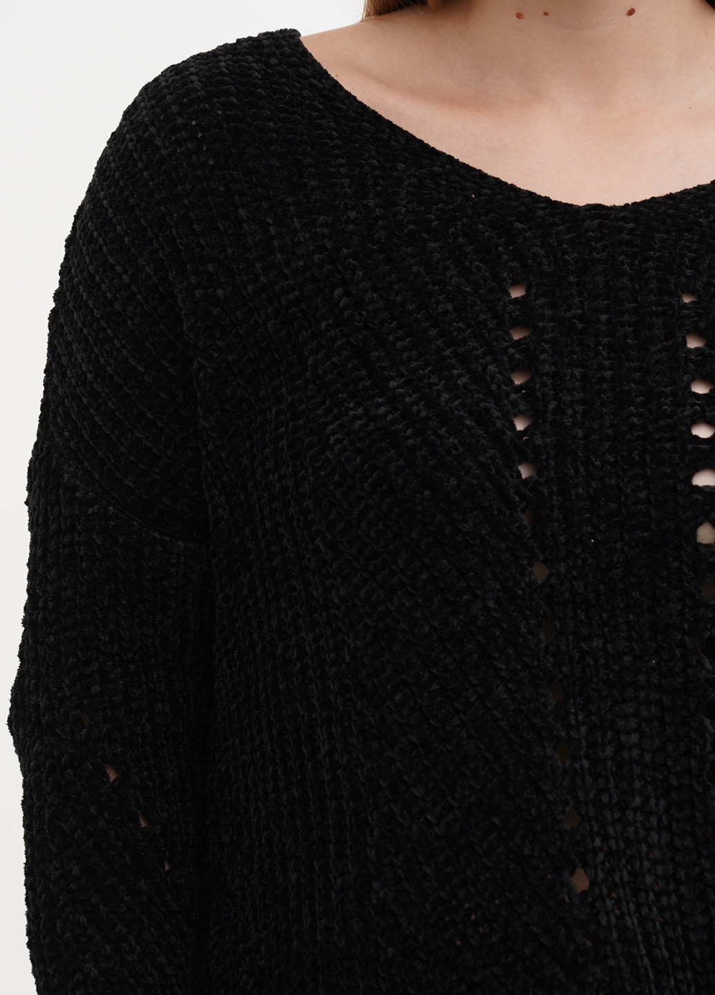 Чорний демісезонний джемпер джемпер Sassofono Club