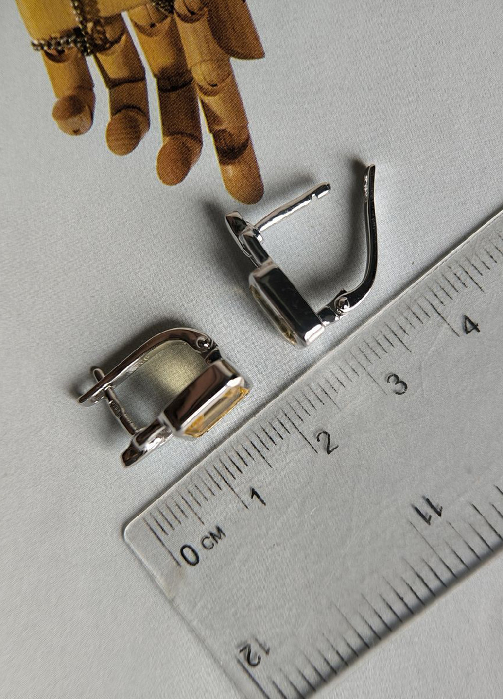 Серьги Silver Flame (354214453)