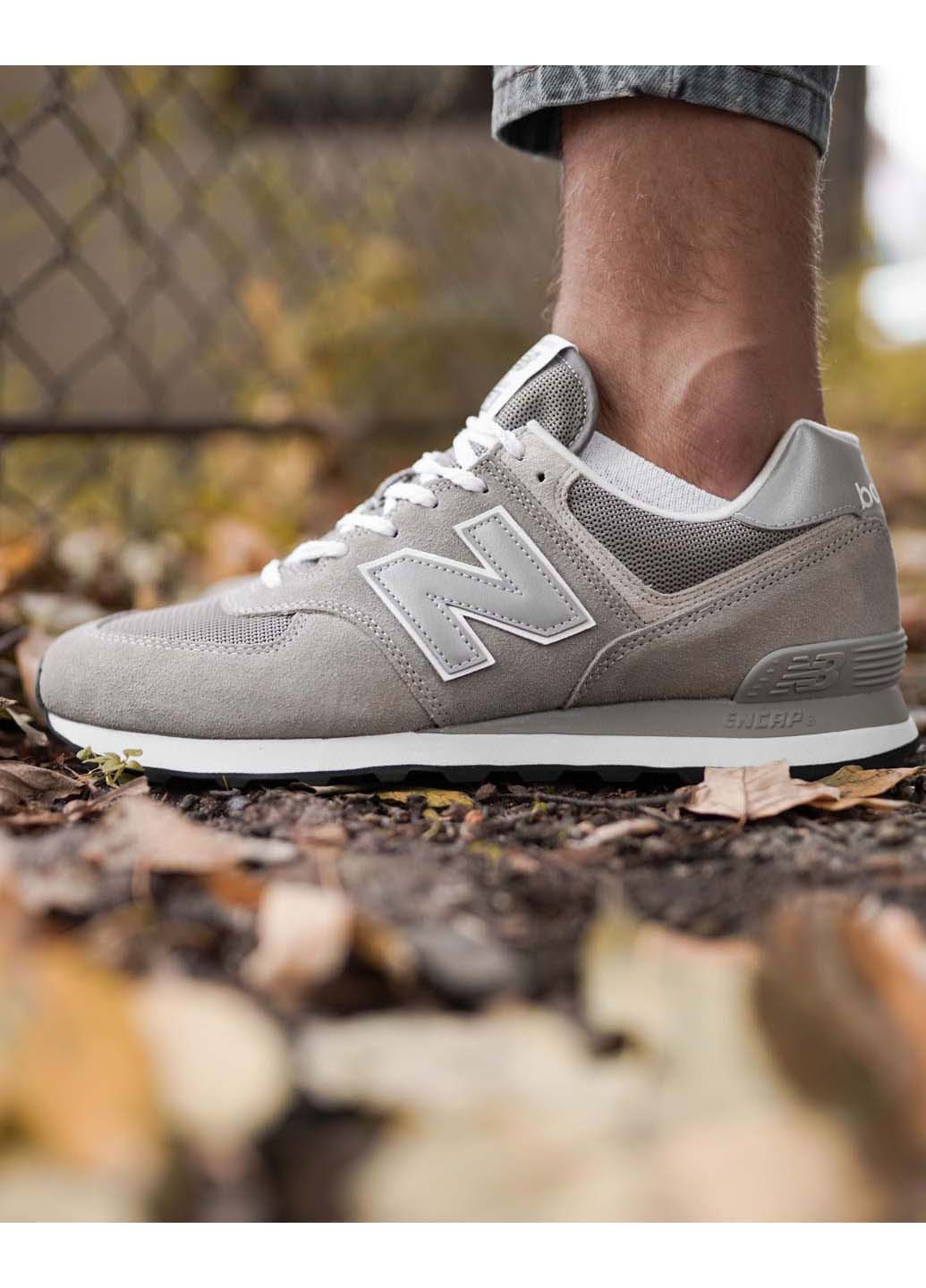 Сірі кросівки демісезон New Balance
