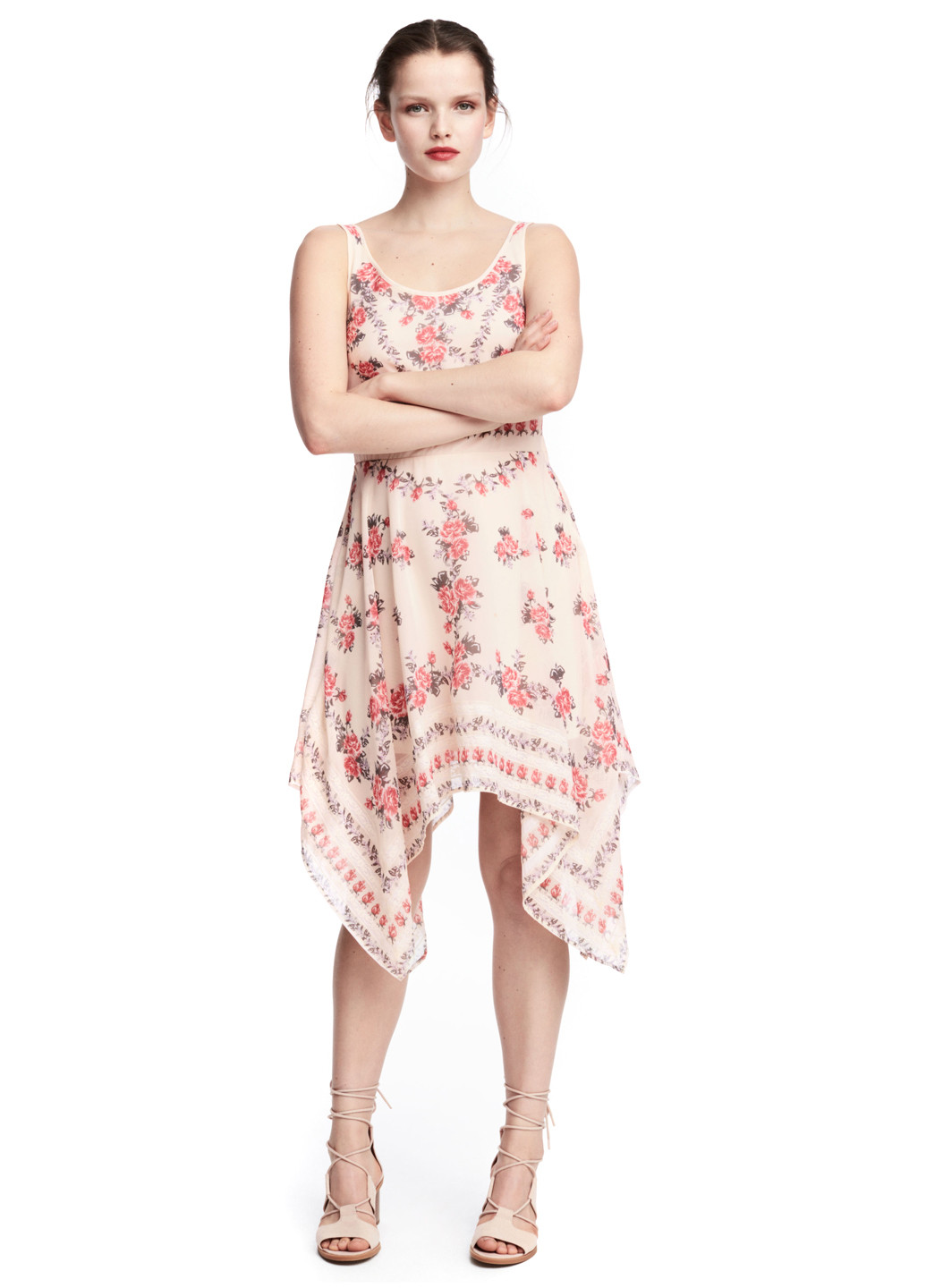 Летний женский сарафан H&M однотонный