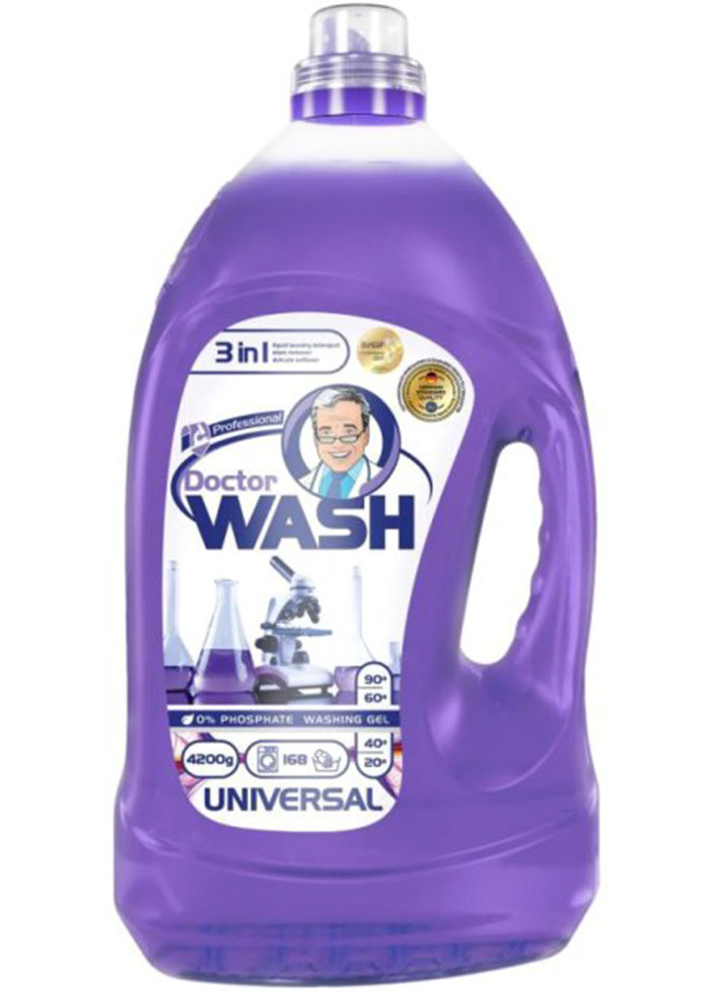 Гель для прання універсал 4,2 л (168 прань) Doctor Wash (254255828)