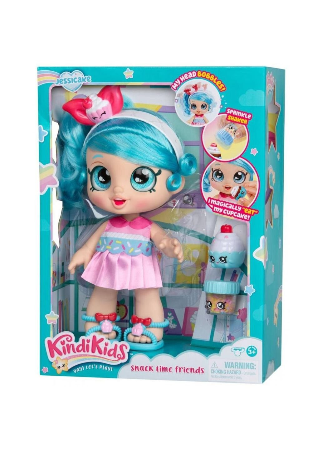 Лялька Джессі Кейк SNACK TIME FRIENDS Kindi Kids (252250689)
