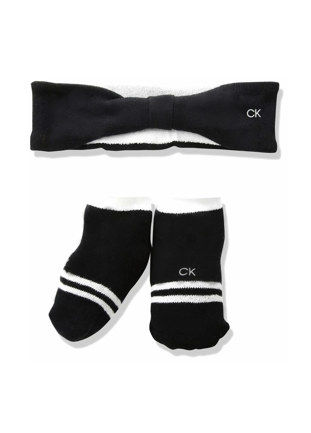 Чорний демісезонний комплект (пов'язка, шкарпетки) Calvin Klein