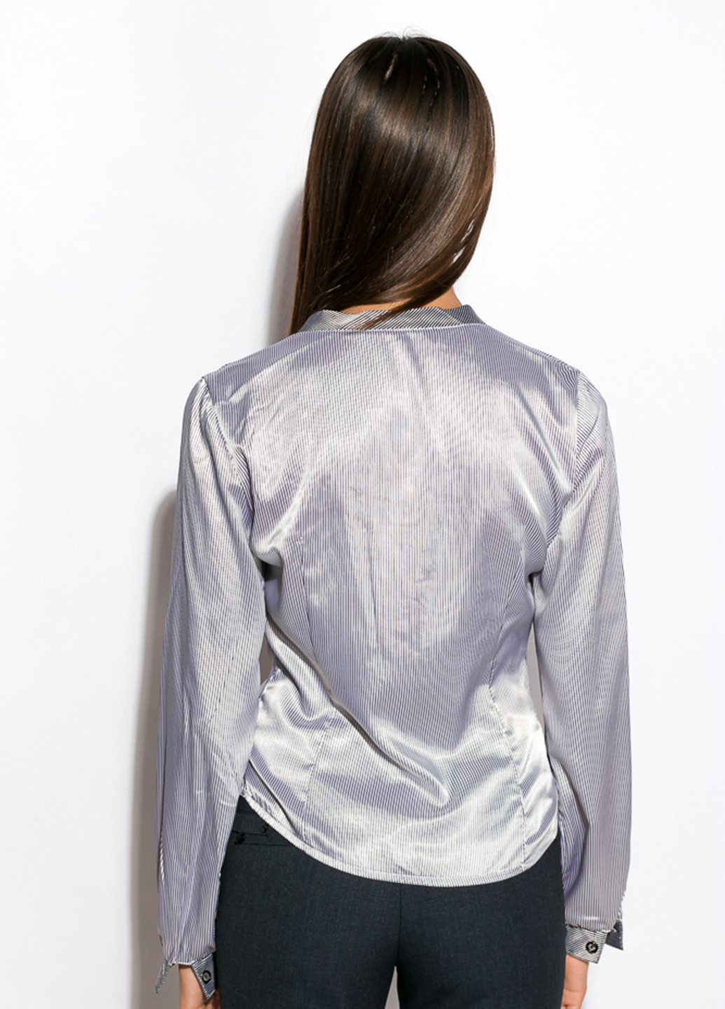Світло-сіра демісезонна блуза Time of Style