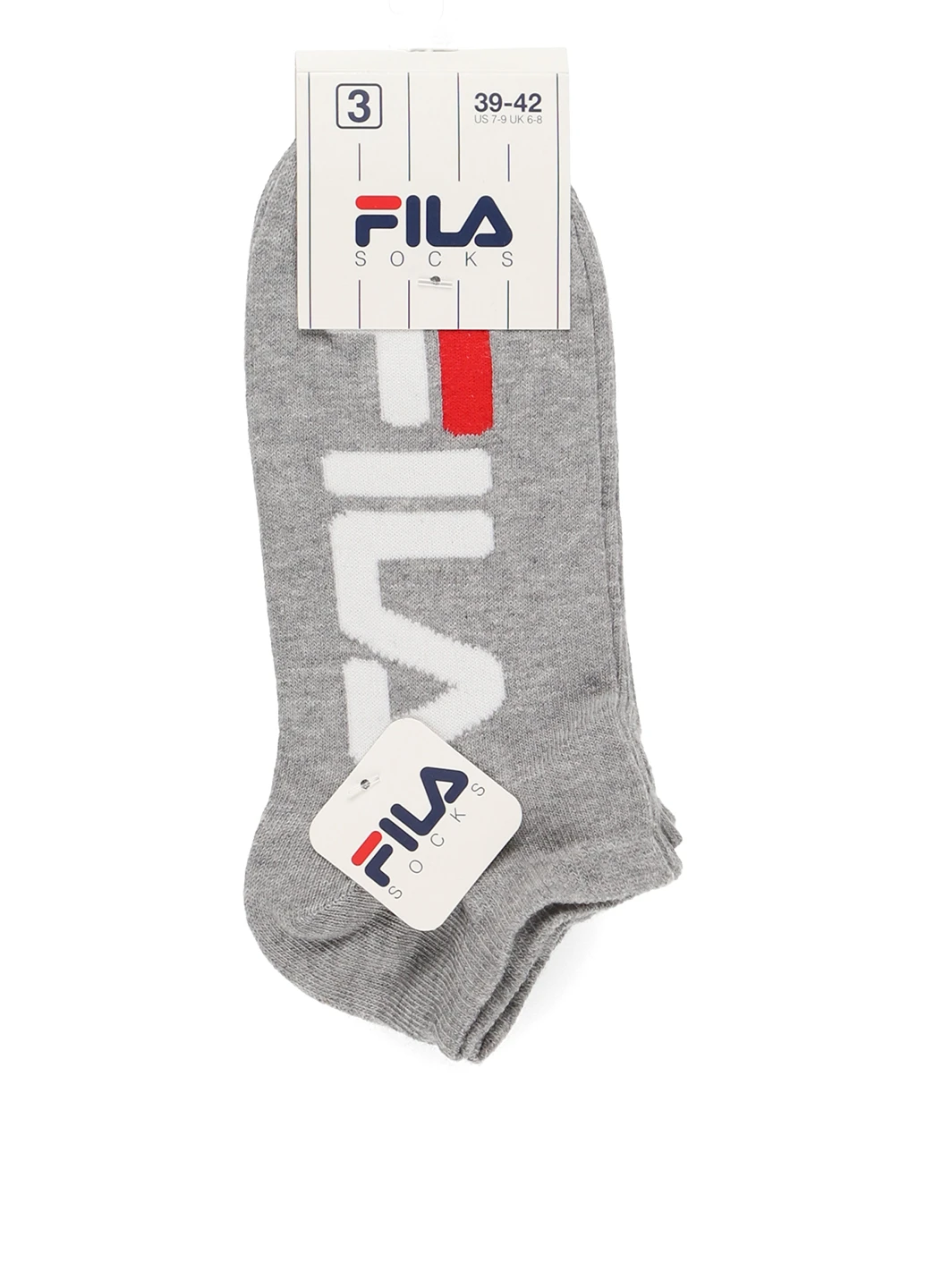 Сірі шкарпетки (3 пари) Fila логотипи (302786540)