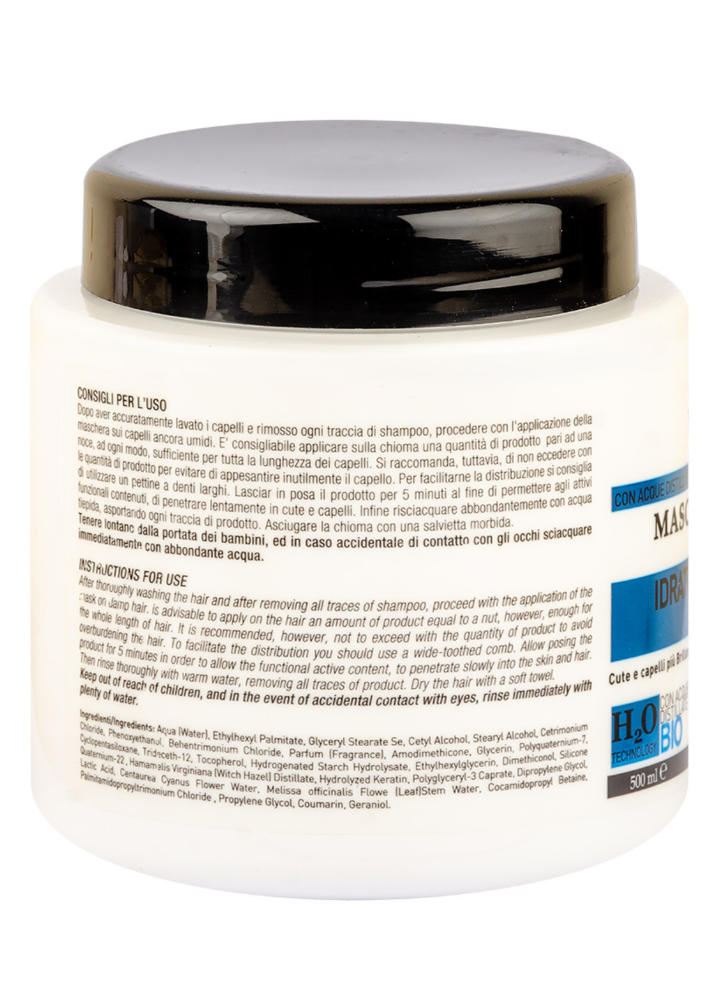 Маска для волос Hydrating & Nourishing 500 мл Nani Professional Milano (239129593)