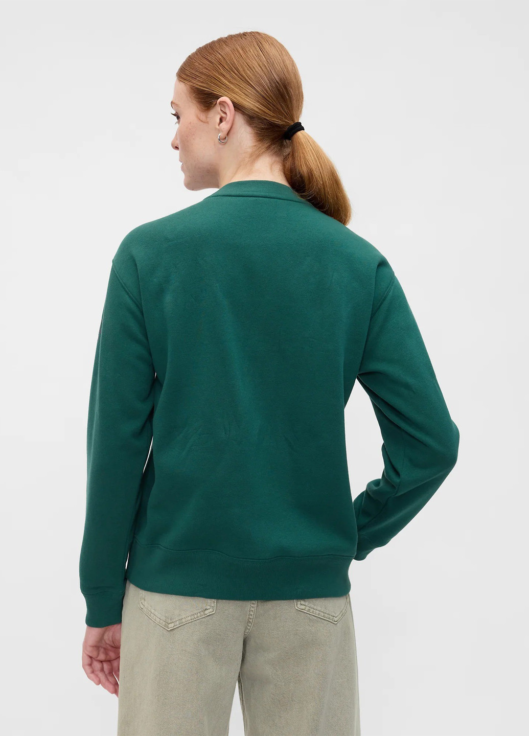 Зелений світшот Gap персонажі без декору (369569807)