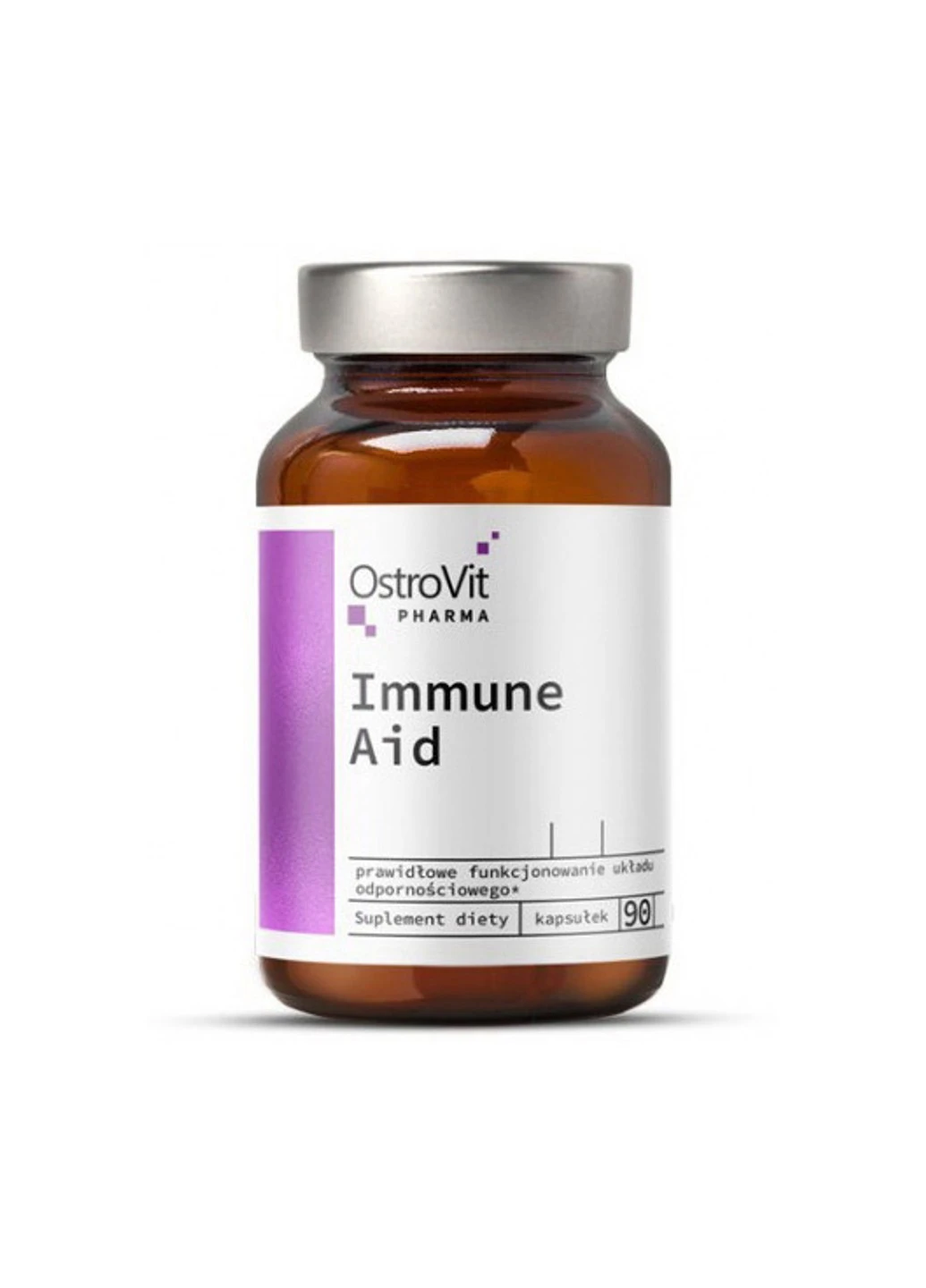 Комплекс вітамінів Immune Aid 120 капсул Ostrovit (255409848)