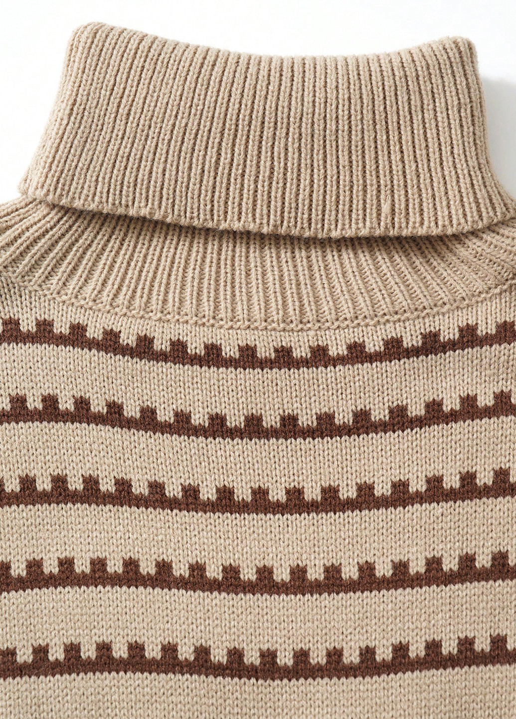 Комбінована кежуал сукня сукня светр, футляр SHEIN в смужку