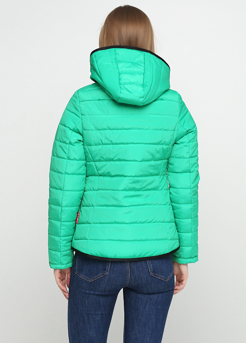 Зеленая демисезонная куртка R&G