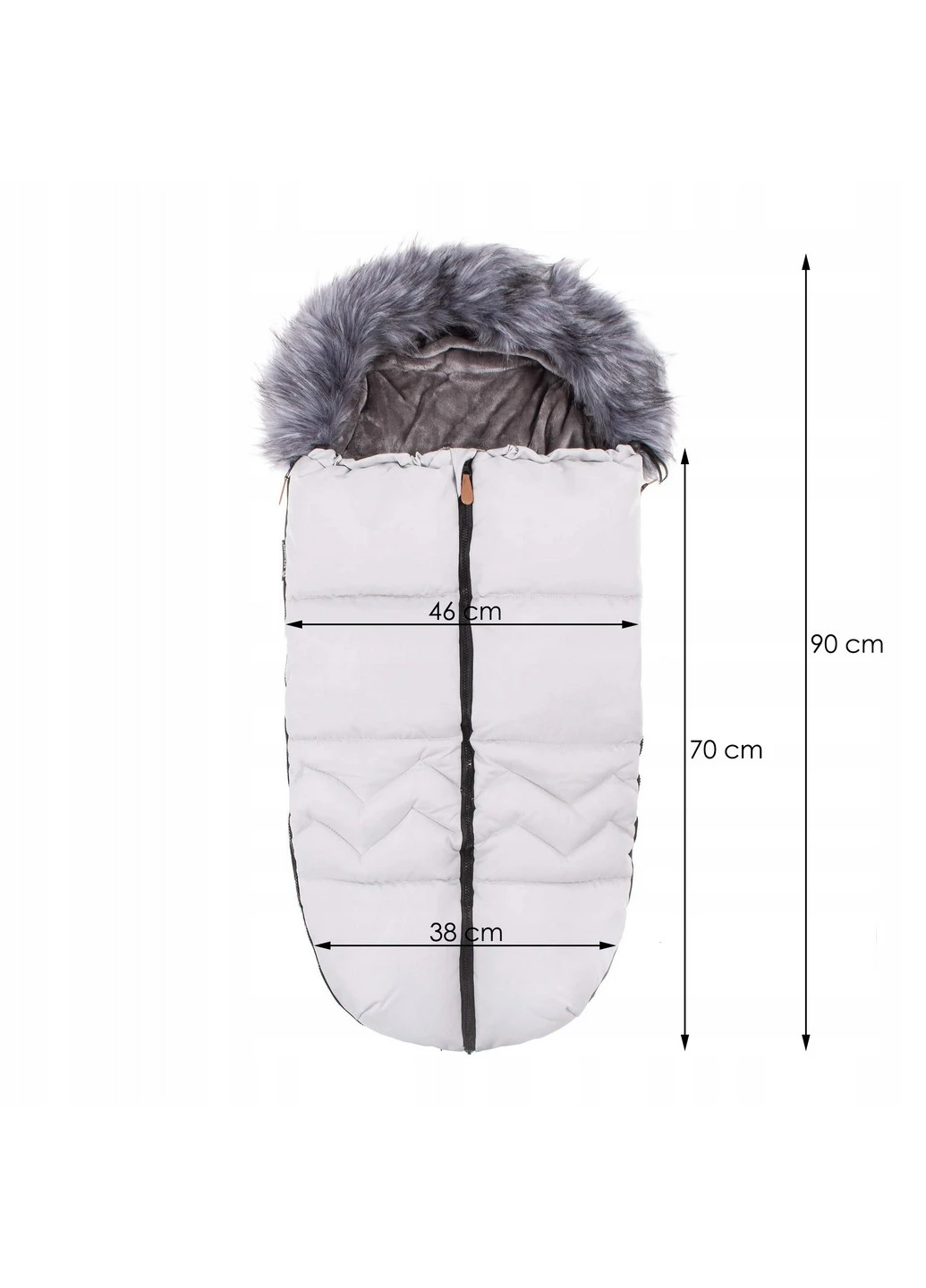 Детский спальный конверт 90х38-46 см Springos (228856981)