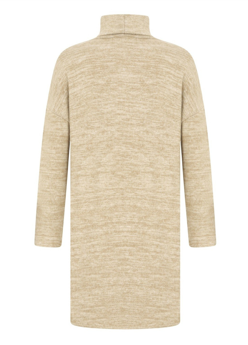 Бежева кежуал сукня Mudo однотонна