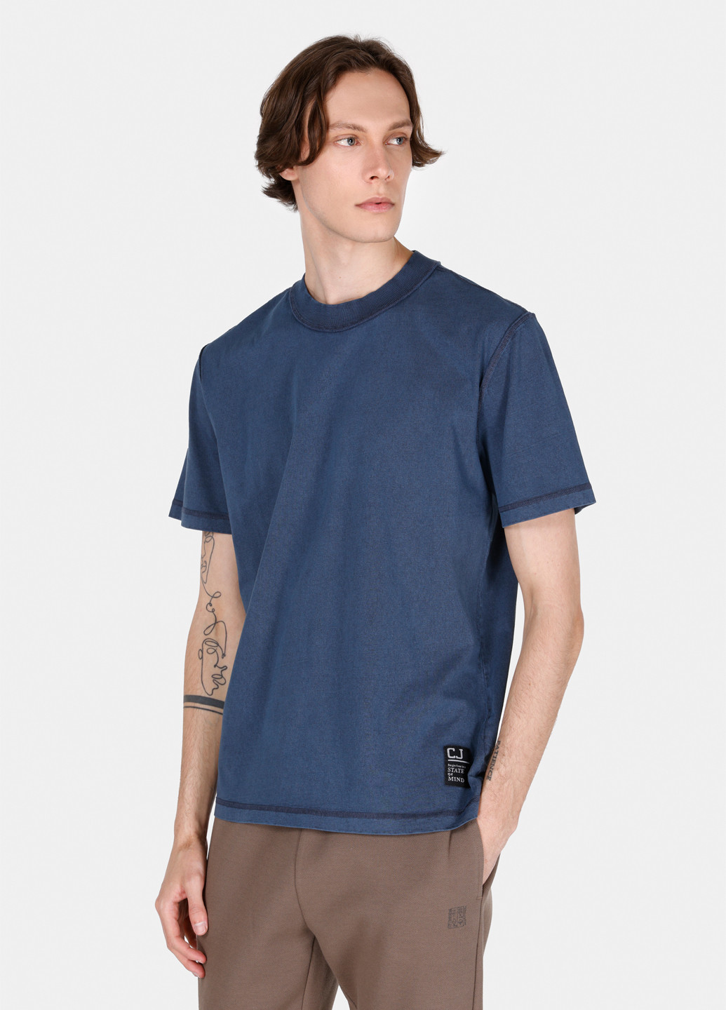 Темно-синяя футболка Colin's