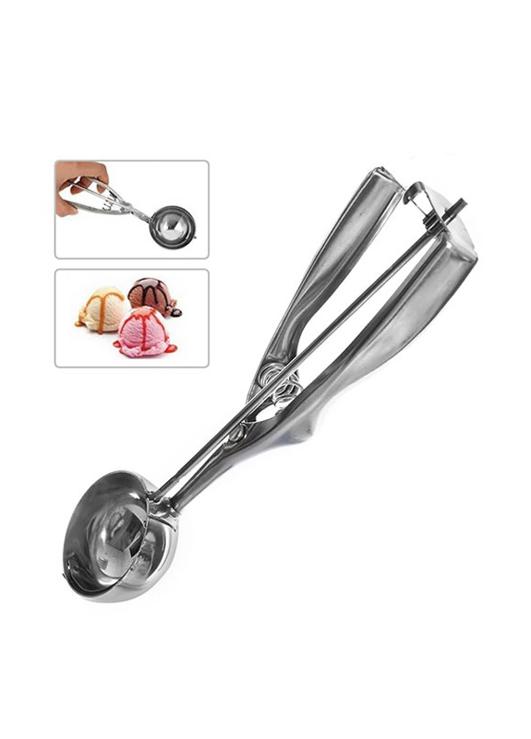 Ложка для мороженого, 6х3х23 см Kitchen Master (113421559)