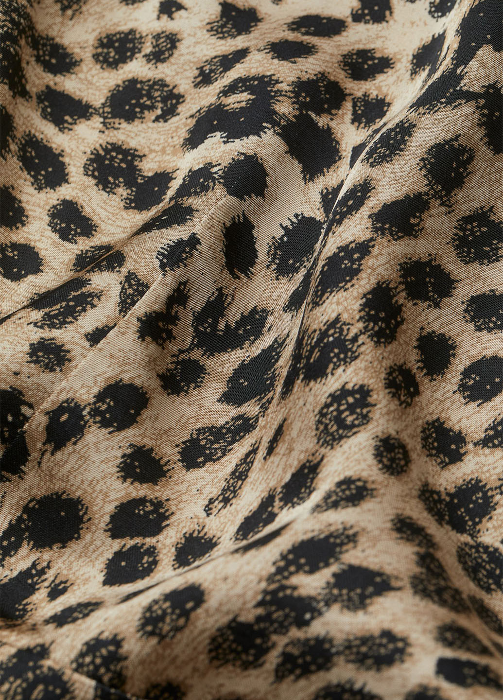 Бежевая блуза с баской H&M