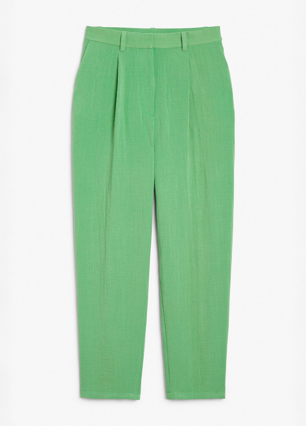 Зеленые кэжуал летние прямые брюки Monki