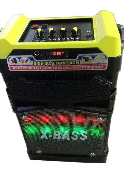 Автономная акустическая система NS-1389 чемодан 24Вт, USB, SD, FM радио, Bluetooth, 1 радиомикрофон, ДУ черная (lp-84434) XPRO (253517599)