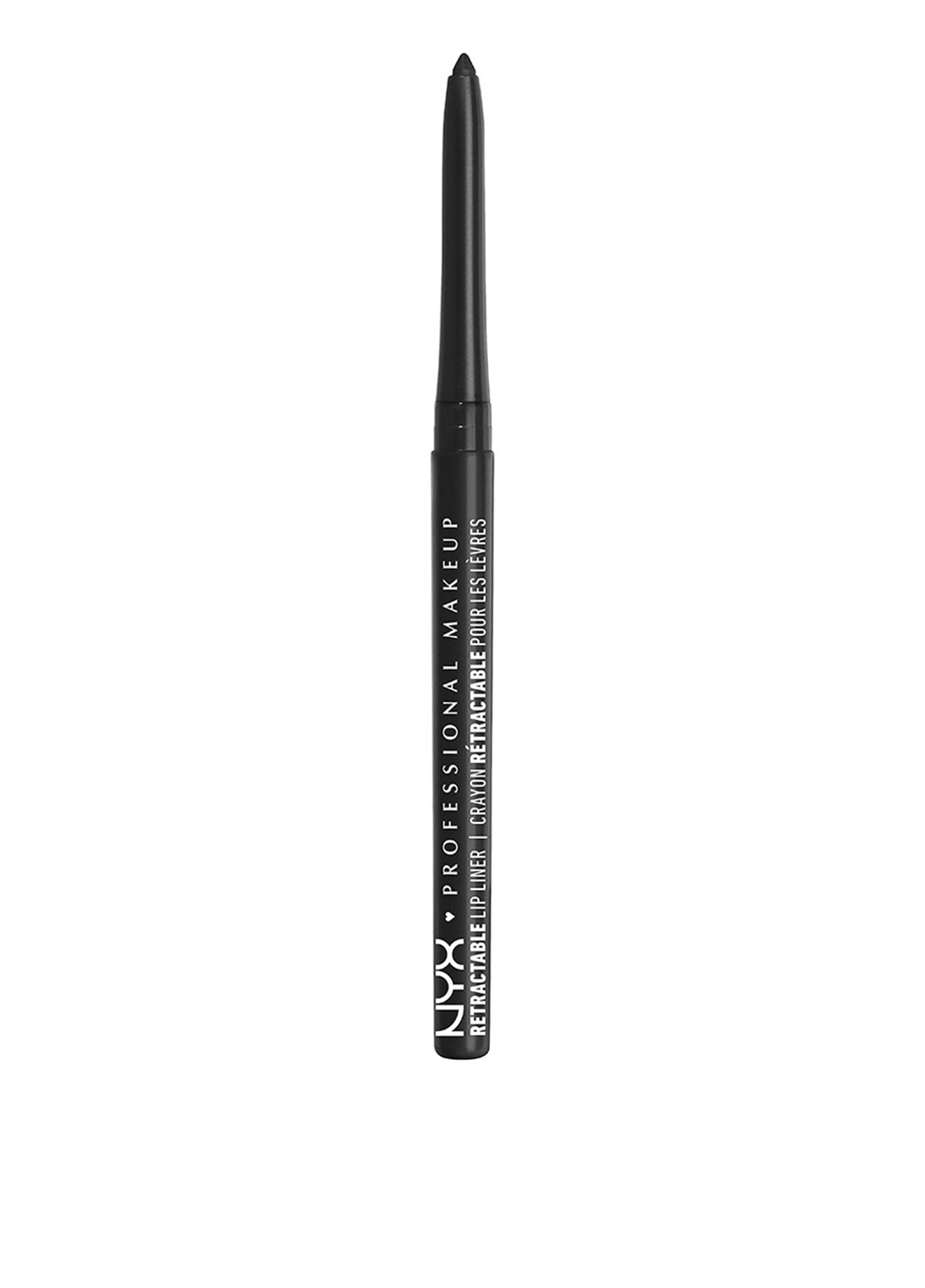 Олівець для губ контурний Retractable Mechanical Lip Liner Pencil №19 Black Lps, 0,31 г NYX Professional Makeup (72565201)