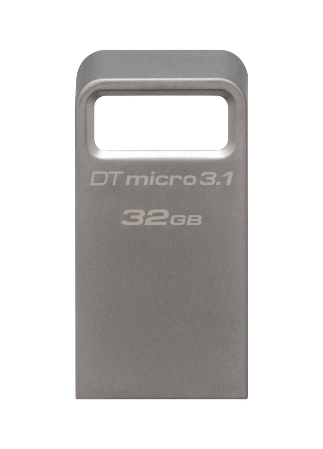 Флеш память USB DataTraveler Micro 3.1 32GB Metal Silver USB 3.1 (DTMC3/32GB) Kingston флеш память usb kingston datatraveler micro 3.1 32gb metal silver usb 3.1 (dtmc3/32gb) (133708837)