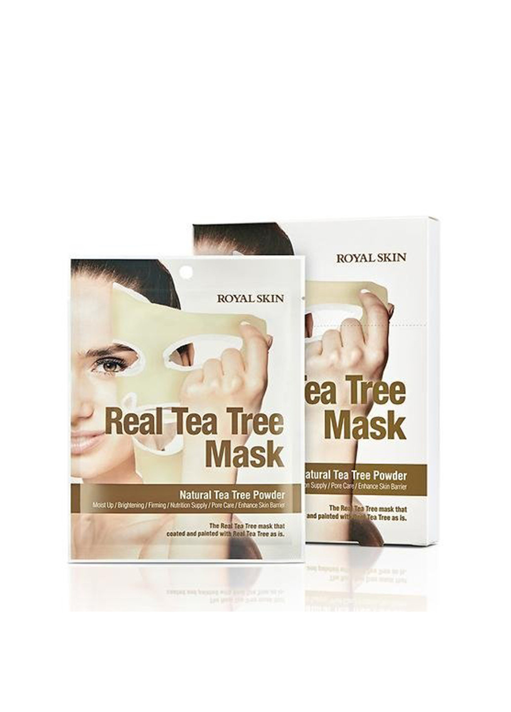 Маска для обличчя з чайним деревом Real Tea Tree Mask (1 шт.) ROYAL SKIN (202417645)