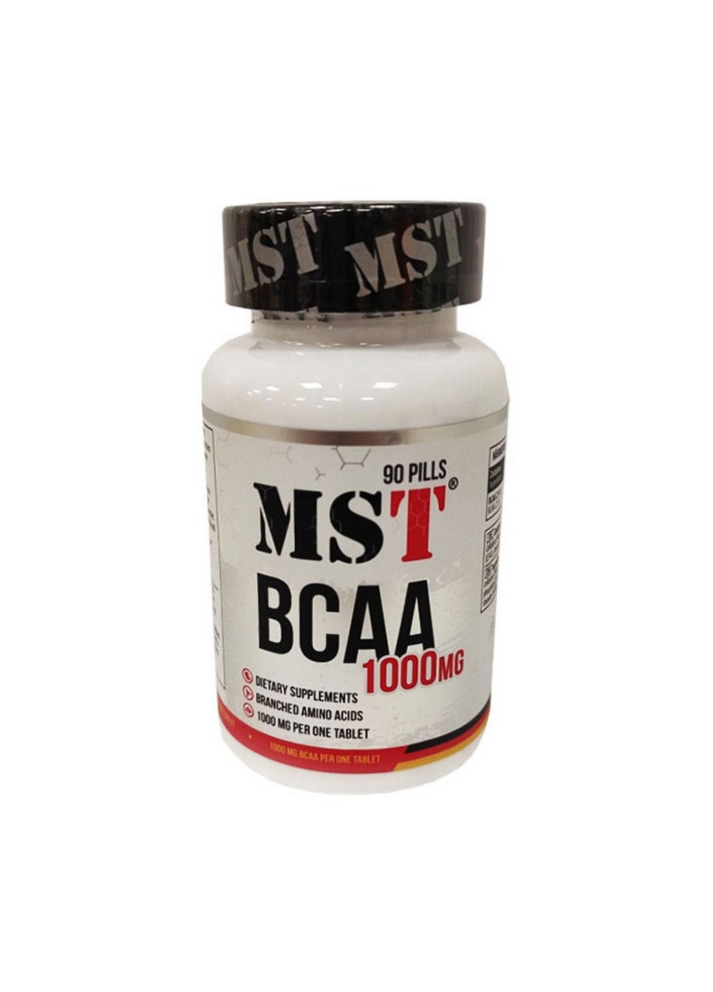 БЦАА BCAA 1000 (90 капсул) мст MST (255363378)