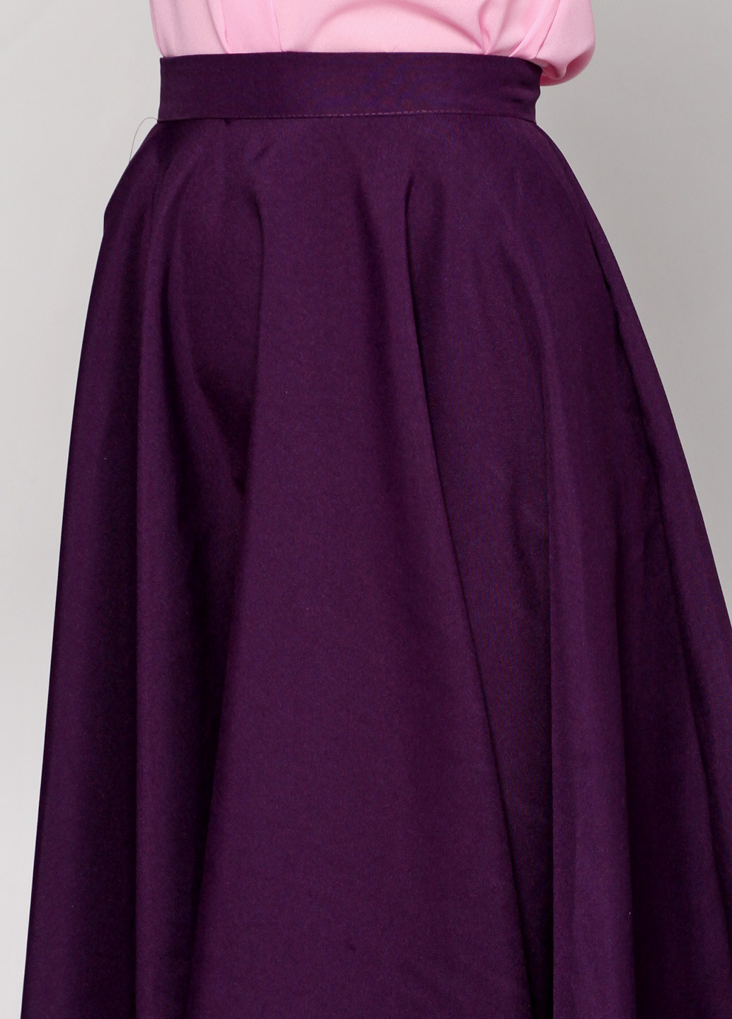 Фиолетовая кэжуал юбка ANVI с высокой талией